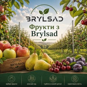 Фрукти з Brylsad